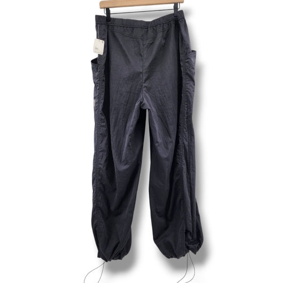 Free People Movement Black Off‎ The Record Wide Leg Pants Brand New XL - Picture 3 of 10